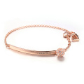 Dubai New Fashion Fancy Design Women Gold Bracelet, Hand Chain Girl Bangle Jewelry Lady Rose Gold Bracelet